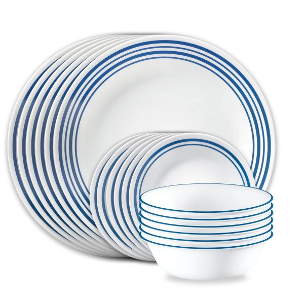 Corelle Dinnerware- Lightweight Laila 18-piece Dinnerware Set, Service for 6 Corelle Dinnerware- Lightweight Laila 18-piece Dinnerware Set, Service for 6
