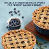 Corelle Dinnerware- Lightweight French Colors 12-piece Oval Bakeware Set, Navy Corelle Dinnerware- Lightweight French Colors 12-piece Oval Bakeware Set, Navy