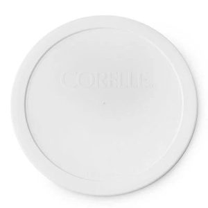 Corelle Dinnerware- Lightweight White Lid for 1-quart Serving Bowl