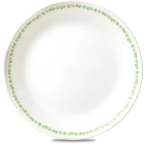 Corelle Dinnerware- Lightweight Spring Blossom Green 8.5 Salad Plate