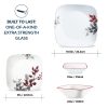 Corelle Dinnerware- Lightweight Kyoto Leaves 16-piece Dinnerware Set, Service for 4 Corelle Dinnerware- Lightweight Kyoto Leaves 16-piece Dinnerware Set, Service for 4