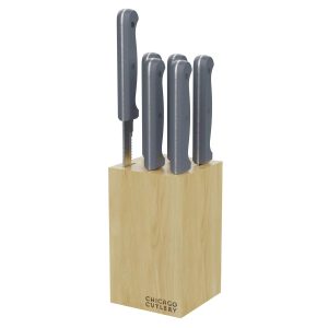 Corelle Dinnerware- Lightweight Halsted 7-piece Steak Knife Set Corelle Dinnerware- Lightweight Halsted 7-piece Steak Knife Set