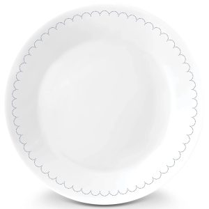Corelle Dinnerware- Lightweight Caspian Lace 6.75 Appetizer Plate Corelle Dinnerware- Lightweight Caspian Lace 6.75 Appetizer Plate