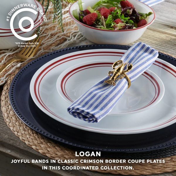 Corelle Dinnerware- Lightweight Logan 18-pc Dinnerware Set, Service for 6 Corelle Dinnerware- Lightweight Logan 18-pc Dinnerware Set, Service for 6