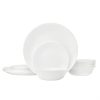 Corelle Dinnerware- Lightweight Winter Frost White 18-piece Dinnerware Set, Service for 6 Corelle Dinnerware- Lightweight Winter Frost White 18-piece Dinnerware Set, Service for 6