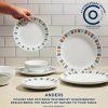 Corelle Dinnerware- Lightweight Anders 8.5 Salad Plate