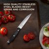 Corelle Dinnerware- Lightweight Ellsworth 4-piece Steak Knife Set Corelle Dinnerware- Lightweight Ellsworth 4-piece Steak Knife Set