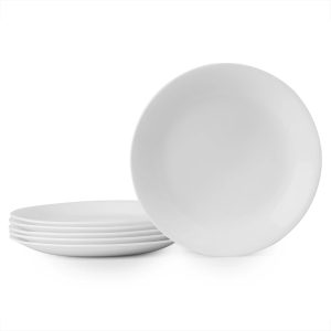 Corelle Dinnerware- Lightweight Winter Frost White 8.5 Salad Plates, 6-pack Corelle Dinnerware- Lightweight Winter Frost White 8.5 Salad Plates, 6-pack