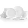 Corelle Dinnerware- Lightweight Winter Frost White 66-piece Dinnerware Set, Service for 12 Corelle Dinnerware- Lightweight Winter Frost White 66-piece Dinnerware Set, Service for 12
