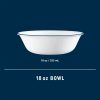 Corelle Dinnerware- Lightweight Caspian Lace 18-ounce Cereal Bowl