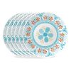 Corelle Dinnerware- Lightweight Global Collection Terracotta Dreams 6.75?? Appetizer Plates, 6-pack