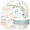 Corelle Dinnerware- Lightweight Wildflower Scatter 32-piece Dinnerware Set, Service for 8 Corelle Dinnerware- Lightweight Wildflower Scatter 32-piece Dinnerware Set, Service for 8